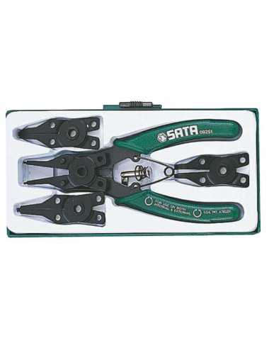 SATA ZESTAW SZCZYPIEC SEGERA WYMIENNE KOŃCÓWKI 5el.