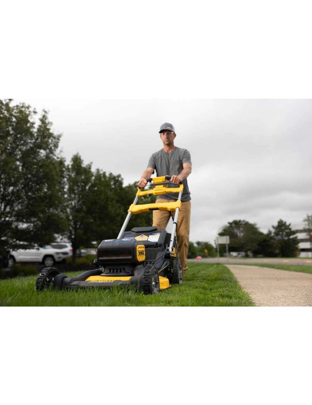 DEWALT KOSIARKA 2x18V DCMWSP156W2 53cm 2x8,0Ah Z NAPĘDEM