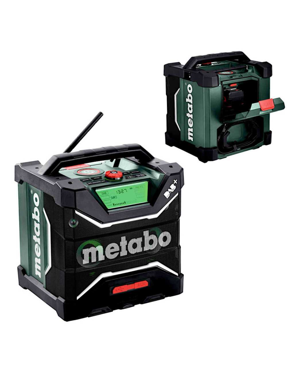 METABO RADIO BUDOWLANE RC 12-18 BT DAB+ CARCASS Z ŁADOWARKĄ