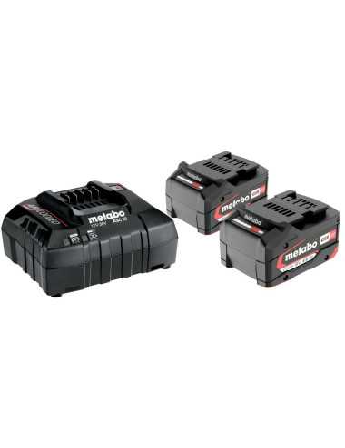 METABO 2 X AKUMULATOR 18V 4,0Ah + ŁADOWARKA ASC 55