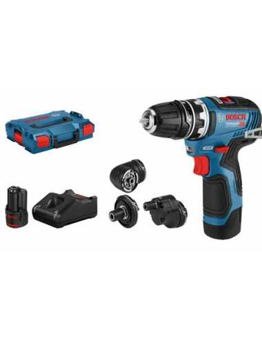 BOSCH WKRĘTARKA GSR 12V-35 FC + 5x GFA 35 20Nm 2x3,0Ah LB