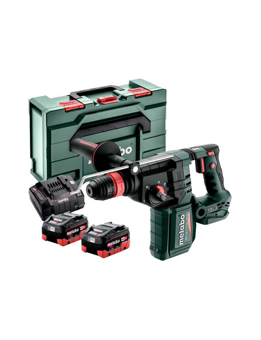 METABO MŁOT KH 18 LTX BL 28 Q 2x5,5Ah LiHD METABOX 165