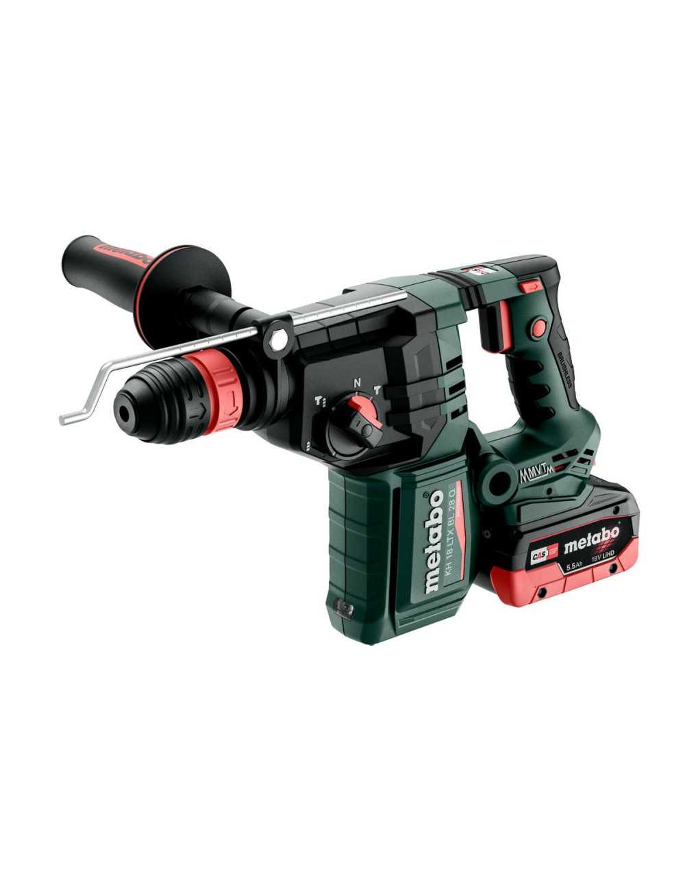 METABO MŁOT KH 18 LTX BL 28 Q 2x5,5Ah LiHD METABOX 165