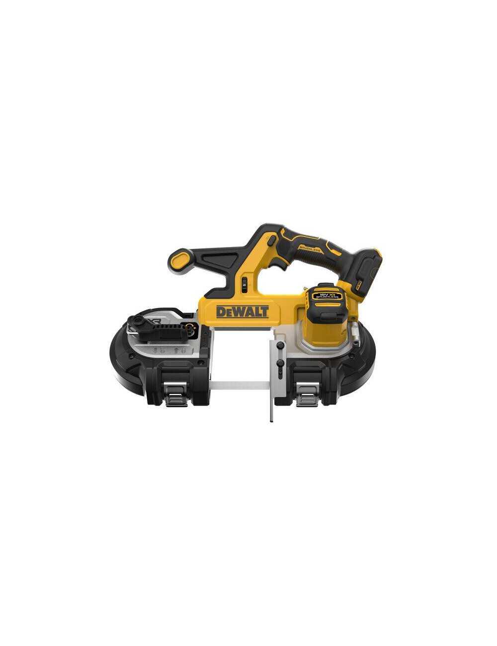 DEWALT PIŁA TAŚMOWA 18V DCS378N CIĘCIE DO 83mm