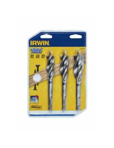 IRWIN WIERTŁO DO DREWNA KOMPLET 3szt. BLUE GROOVE POWER 20, 22, 25 mm