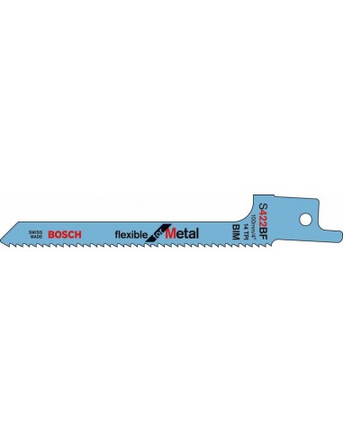 BOSCH BRZESZCZOT DO PIŁY SZABLASTEJ S422BF 100mm METAL 5szt