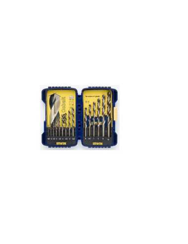 IRWIN ZESTAW WIERTEŁ 15szt. COBALT 1.5-10mm