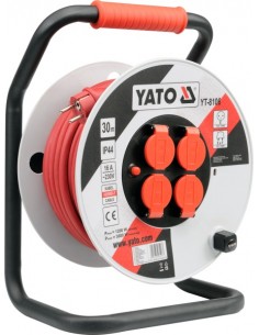 YATO PRZEDŁUŻACZ PLASTIKOWY BĘBEN 40m 3x2,5mm2