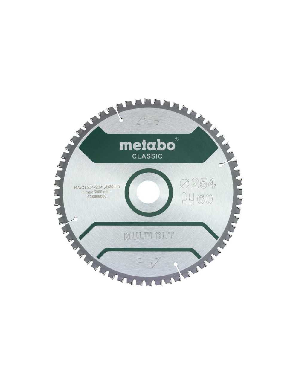 METABO PIŁA TARCZOWA FZ TZ  254x30x60z