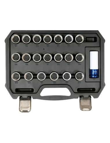 YATO ZESTAW NASADEK DO ŚRUB ZABEZPIECZAJĄCYCH