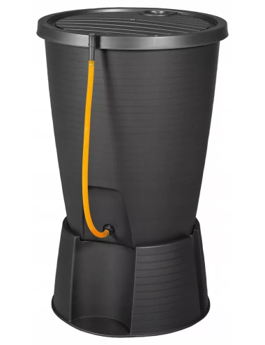 KETER ZBIORNIK NA DESZCZÓWKE INDIGO WATER BUTT + BASE  GRAFIT  200 L