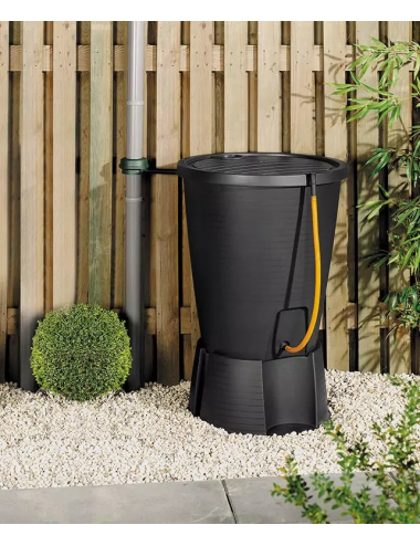 KETER ZBIORNIK NA DESZCZÓWKE INDIGO WATER BUTT + BASE  GRAFIT  200 L