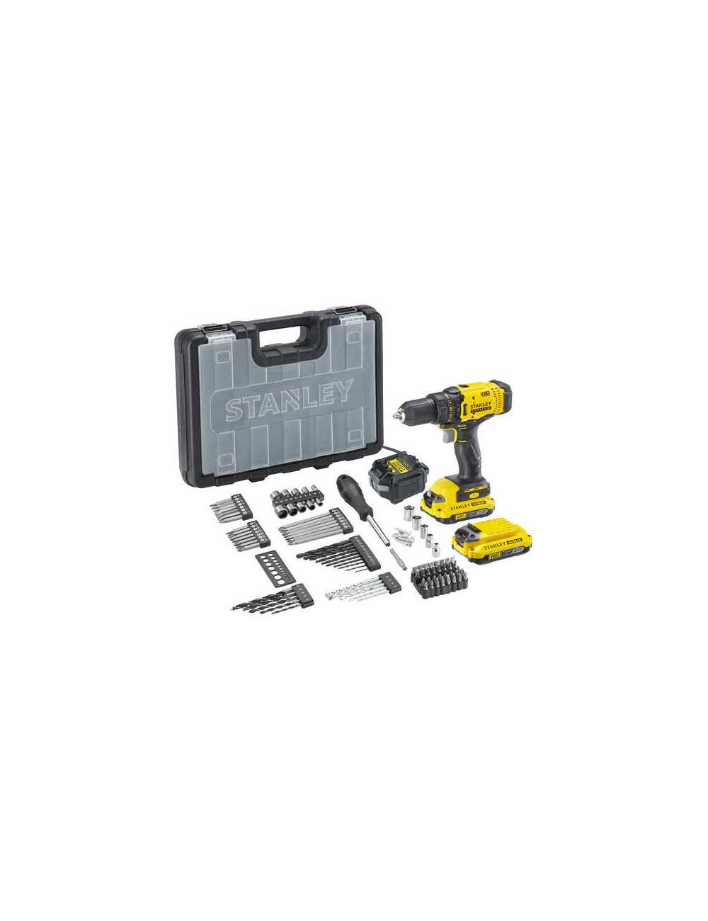 STANLEY WKRĘTARKA V20 SFMCD700D2A KUFER +80ACC