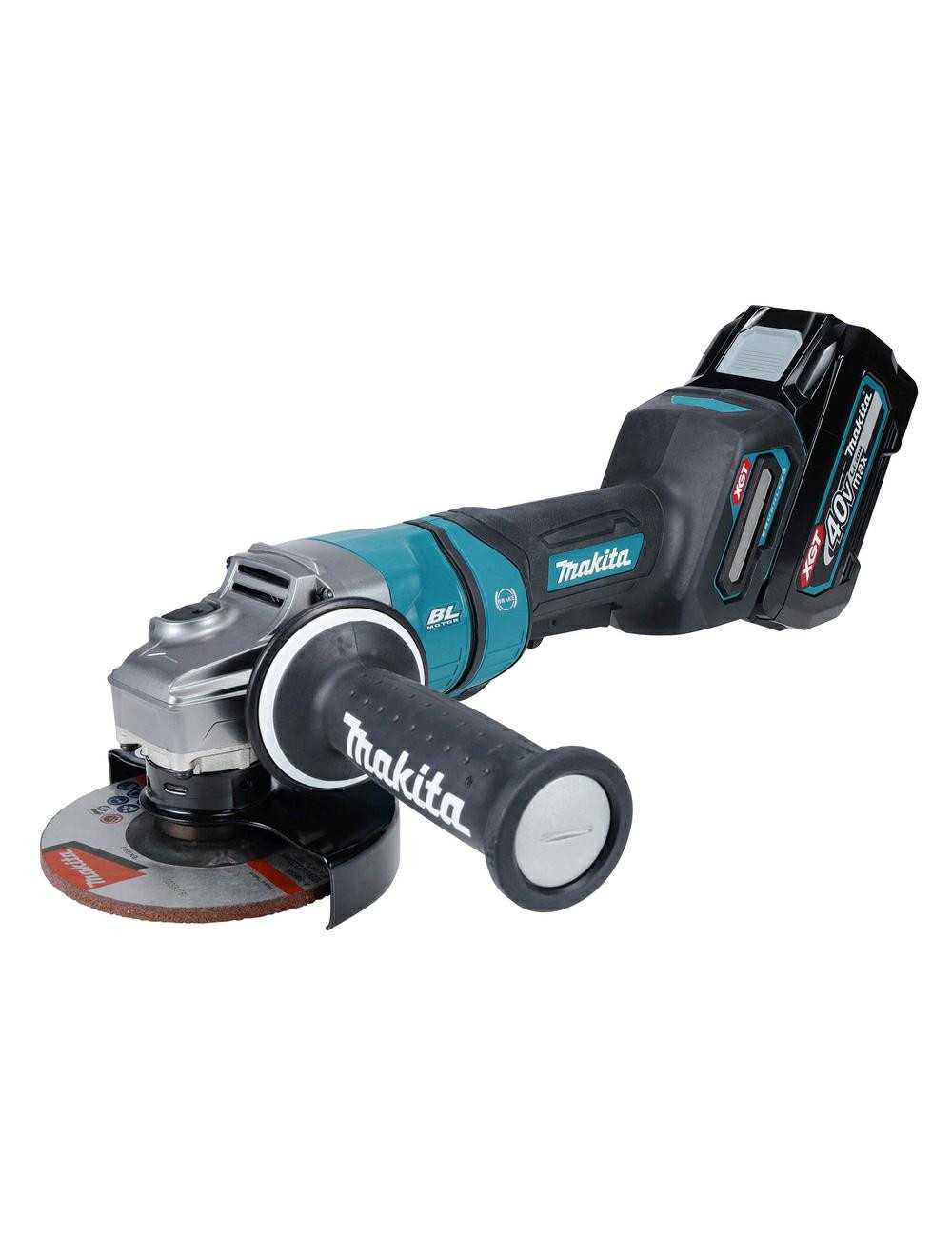 AKUMULATOROWA SZLIFIERKA KĄTOWA 125 MM, 40V MAX XGT MAKITA GA050GT101