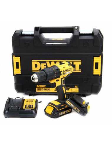 Wiertarko-wkrętarka akumulatorowa z udarem DeWALT DCD778D2T 18V 2x 2.0Ah