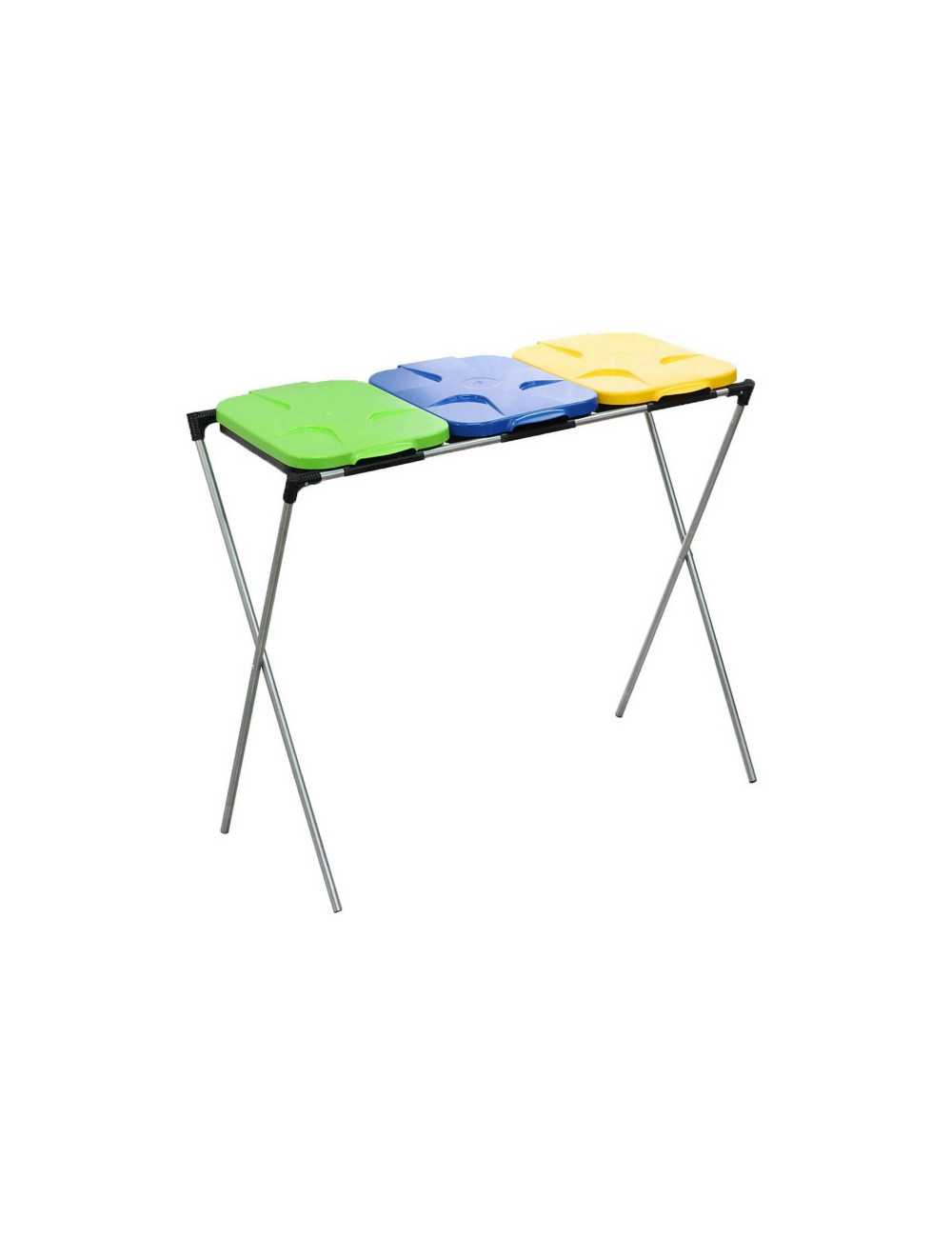 STOJAK KOSZ NA 3 WORKI NA ŚMIECI DO SEGREGACJI GEKO