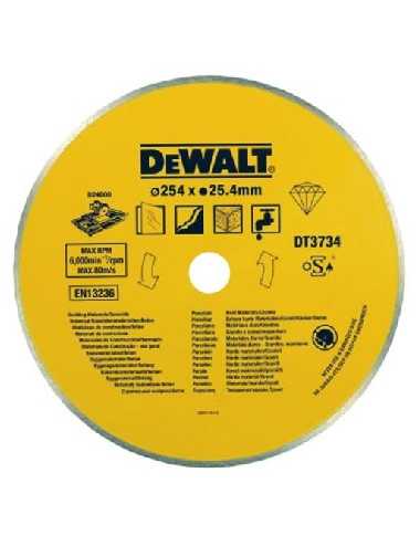 DEWALT TARCZA DIAMENTOWA PEŁNA 250 x 1,6 x 25,4mm KAMIEŃ GRANIT DT3734-XJ