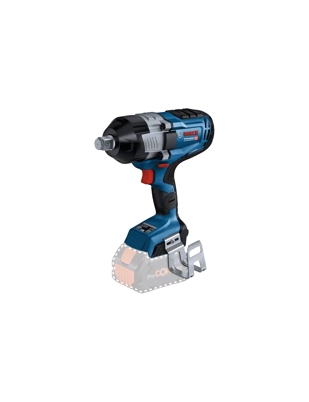 BOSCH KLUCZ UDAROWY GDS 18V-1600 HC SOLO 3 4" 2200Nm PIERŚCIEŃ BODY