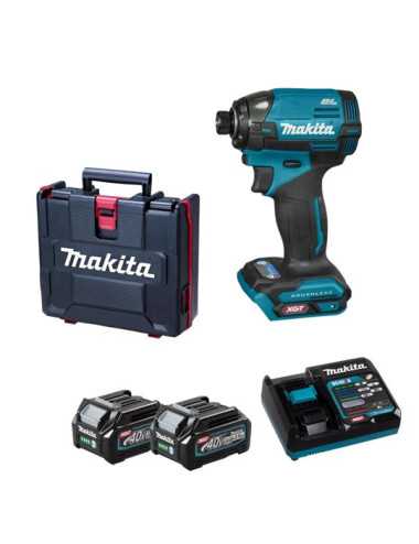 MAKITA ZAKRĘTARKA UDAROWA 40V XGT TD002GD202 220Nm 2x2,5Ah