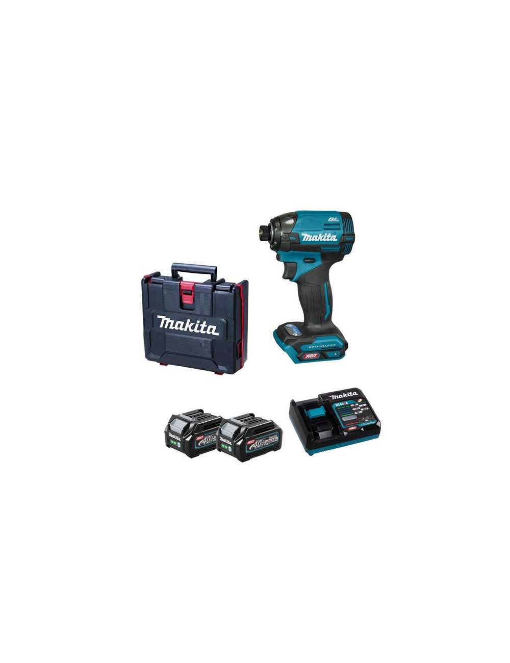 MAKITA ZAKRĘTARKA UDAROWA 40V XGT TD002GD202 220Nm 2x2,5Ah