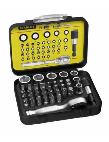 STANLEY ZESTAW BITÓW 39 SZT. 1 4”