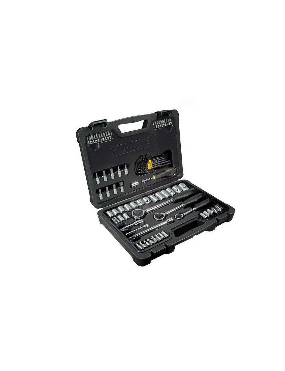 STANLEY ZESTAW  KLUCZY 80elem. 1 4"-3 8"-1 2"