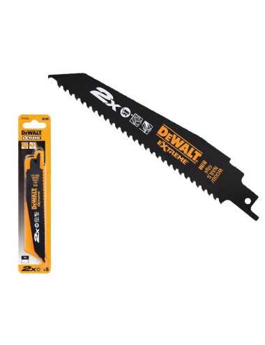 DEWALT BRZESZCZOT DO PIŁY SZABLASTEJ 305x4,2mm DREWNO Z GWOŹDZIAM EXTREME  5szt.