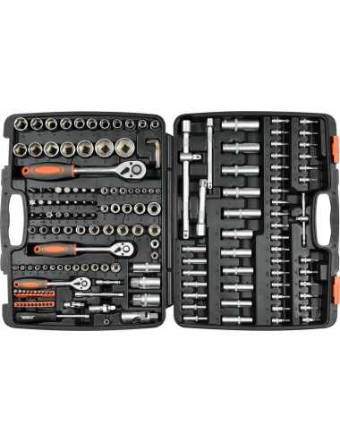 STHOR ZESTAW KLUCZY  173el  1 2" 3 8" 1 4"  58688