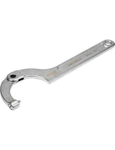 YATO KLUCZ HAKOWY OKRĄGŁY BOLEC, PRZEGUBOWY 80-120mm