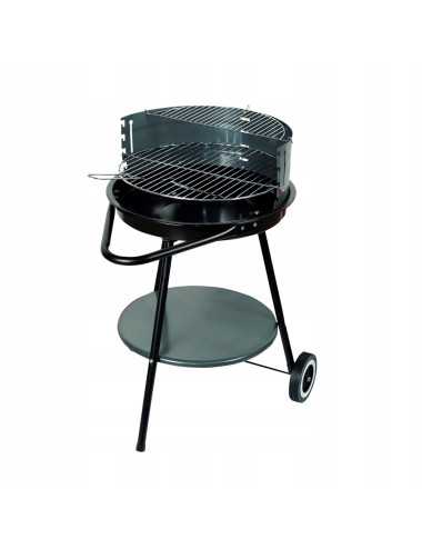 MASTER GRILL OKRĄGŁY Z ROŻNEM 49cm  MG911