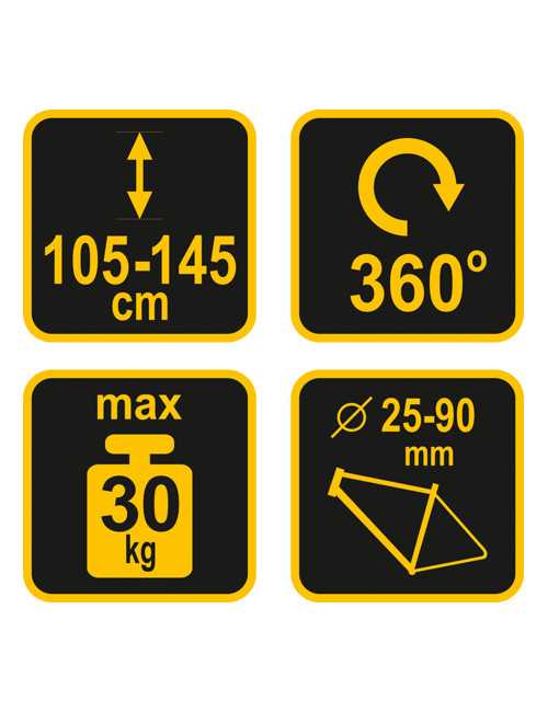 VOREL STOJAK DO OBSŁUGI ROWERÓW