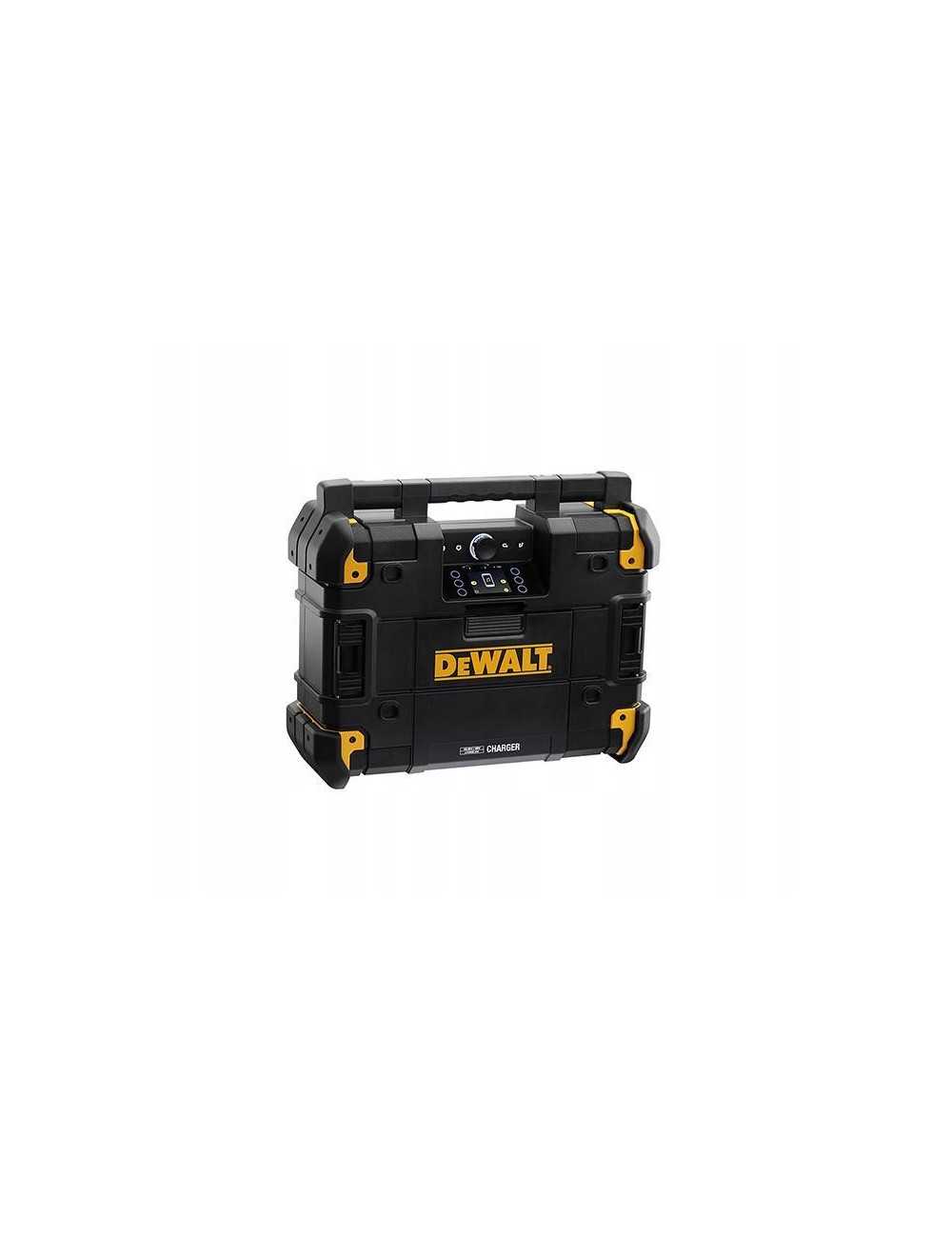 DEWALT RADIO AKUMULATOROWO-SIECIOWE TSTAK SYSTEM FM DAB+ BLUETOOTH ŁADOWARKA