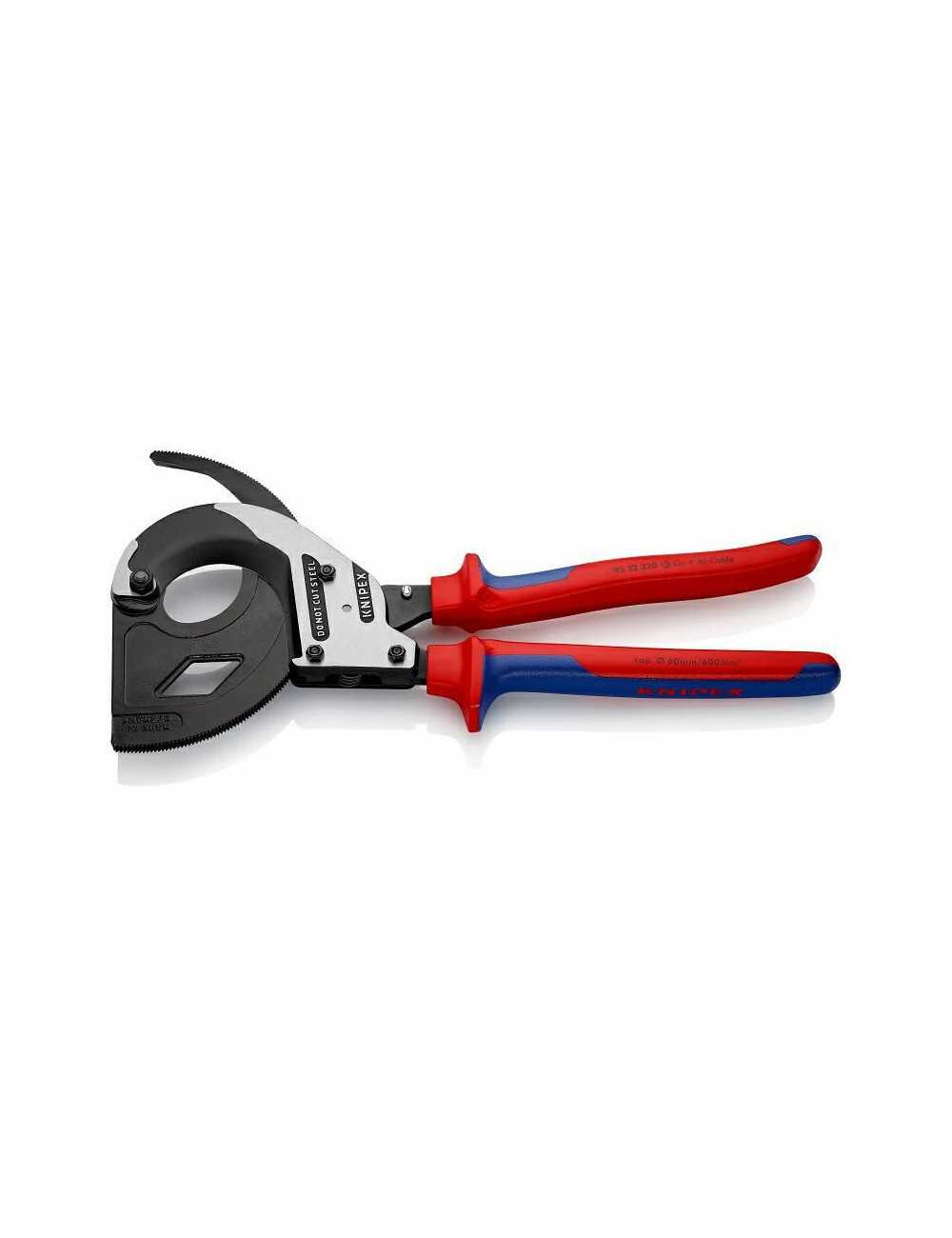 KNIPEX NOŻYCE DO CIĘCIA KABLI I PRZEWODÓW DO 60mm