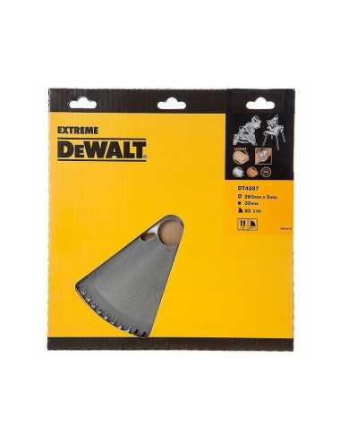 DEWALT PIŁA TARCZA 250 x 30mm x 80z DT4287-QZ DO DREWNA ALUMINIUM LAMINATÓW PVC