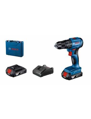 BOSCH WKRĘTARKA UDAROWA GSB 185-LI 50 21Nm 2x2,0Ah