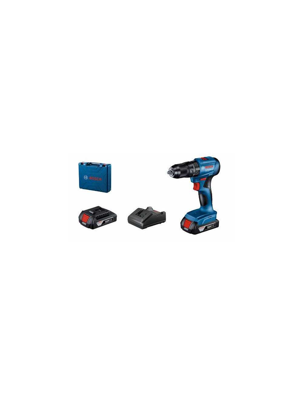 BOSCH WKRĘTARKA UDAROWA GSB 185-LI 50 21Nm 2x2,0Ah