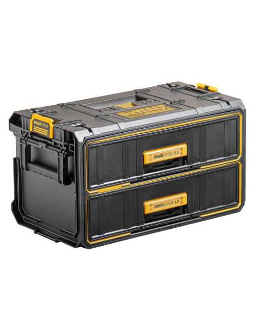DEWALT SKRZYNIA TOUGH SYSTEM2,0 Z 2 SZUFLADADAMI DWST83529-1