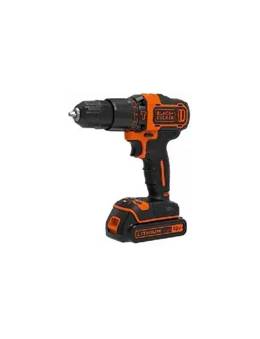 BLACK + DECKER WKRĘTARKA UDAROWA 18V 2x2,0Ah WALIZKA 40 17,5Nm