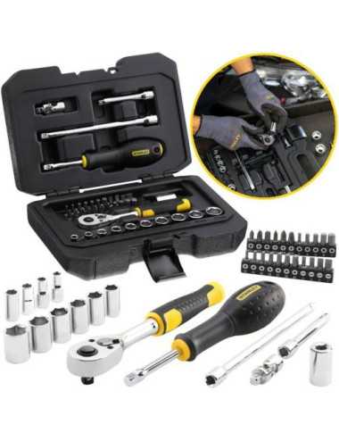 STANLEY ZESTAW KLUCZY  38el.  1 4"