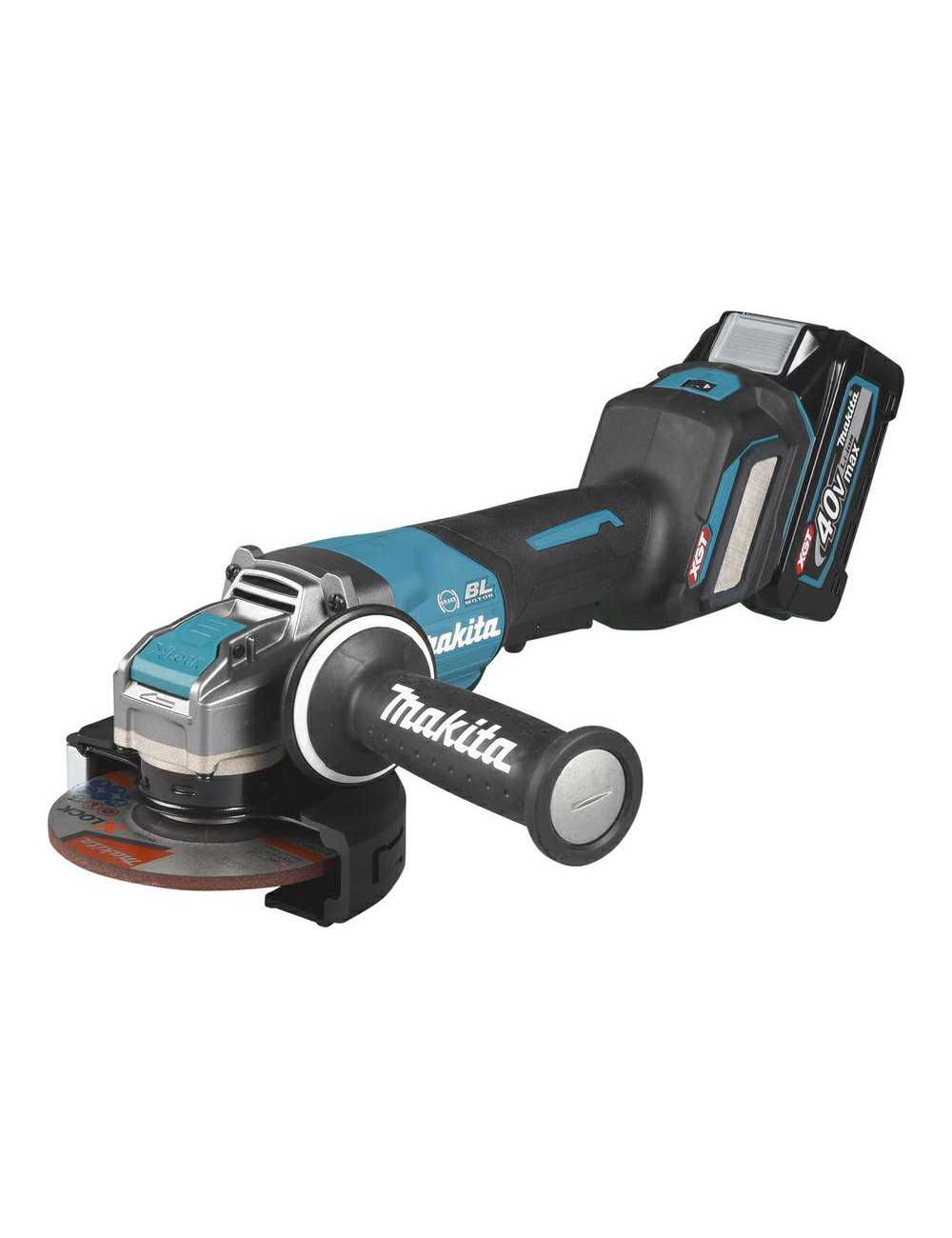 MAKITA SZLIFIERKA KĄTOWA  40V XGT GA044GZ 125mm AWS HAMULEC REG.OBR.