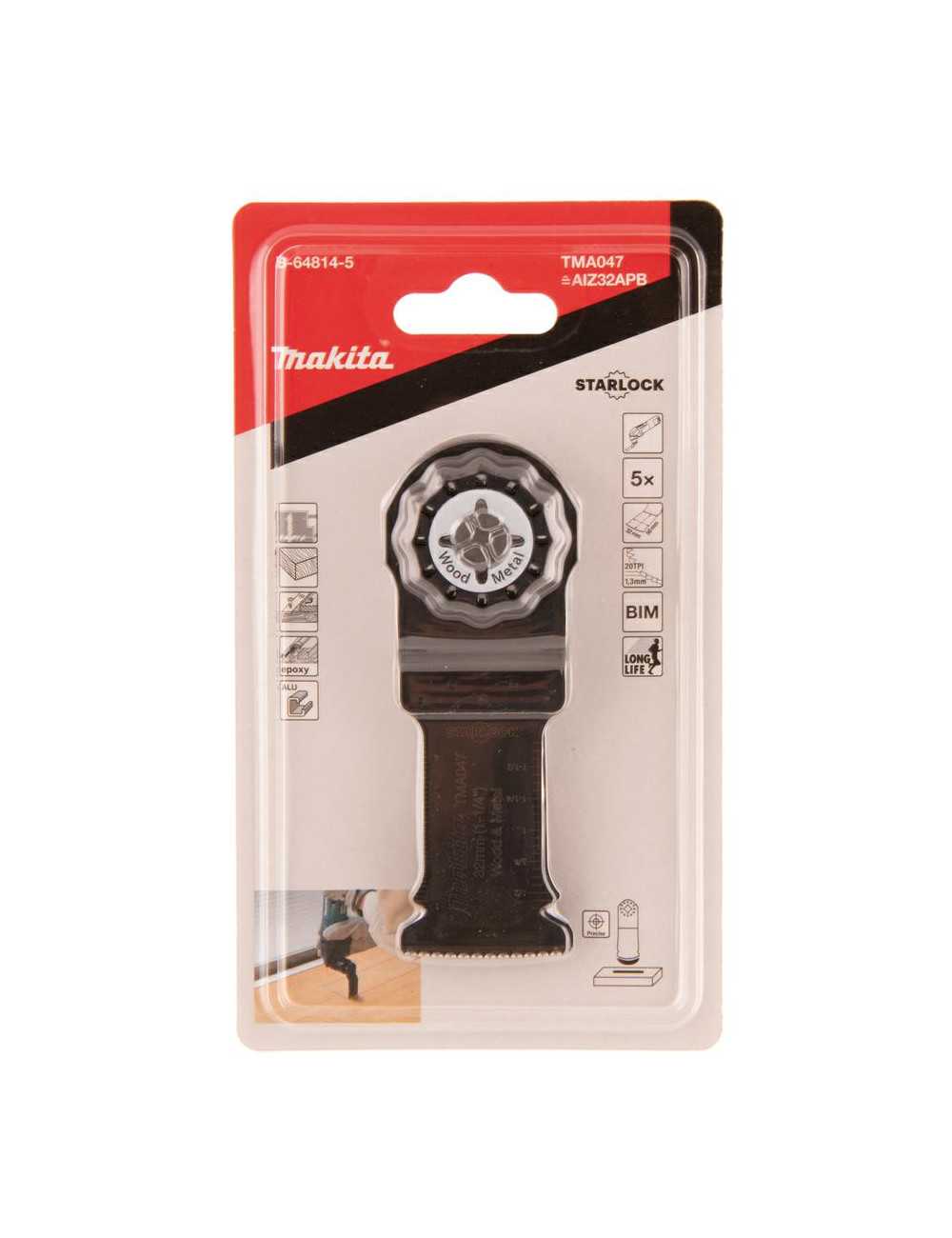 MAKITA MT BRZESZCZOT DO CIĘCIA WGŁĘBNEGO BIM 32mm x 50mm  5szt.