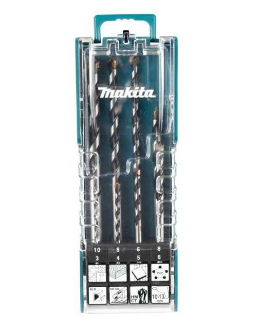 MAKITA ZESTAW WIERTEŁ UNIWERSALNYCH HM CT 8szt.