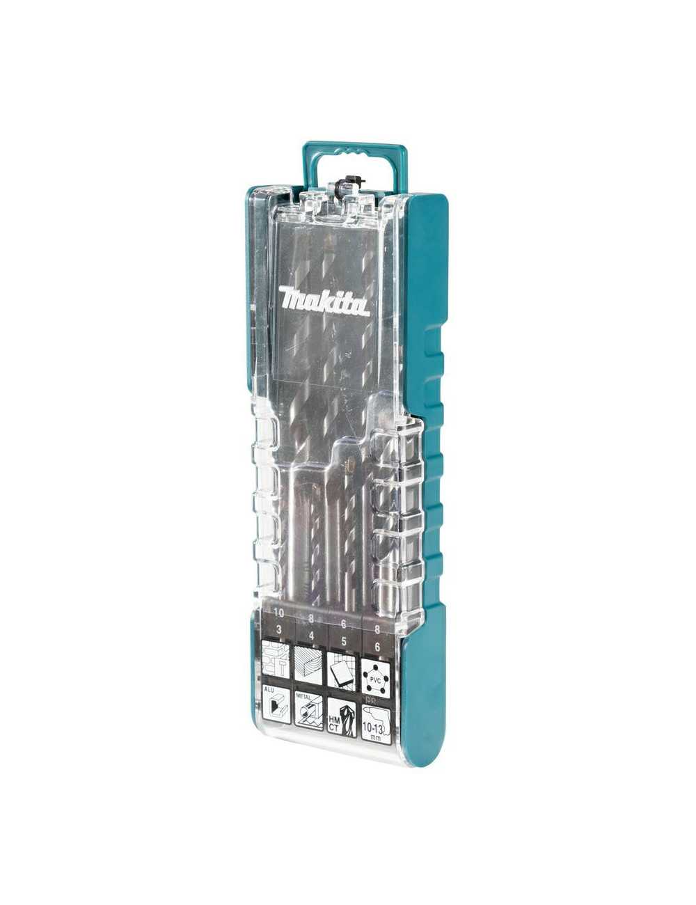 MAKITA ZESTAW WIERTEŁ UNIWERSALNYCH HM CT 8szt.