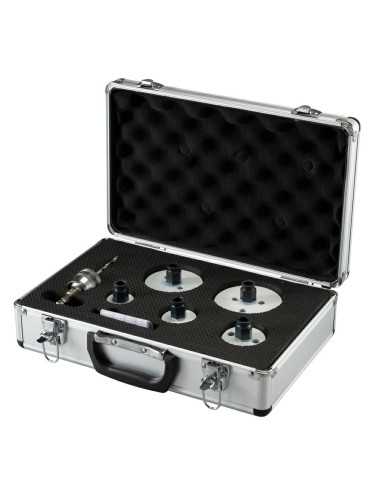 MAKITA ZESTAW OTWORNIC DLA ELEKTRYKÓW BIM "EZYCHANGE" 7szt. (32,41,51,73,83MM)+ADAPTER+