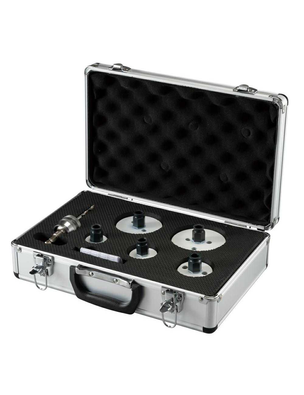 MAKITA ZESTAW OTWORNIC DLA ELEKTRYKÓW BIM "EZYCHANGE" 7szt. (32,41,51,73,83MM)+ADAPTER+