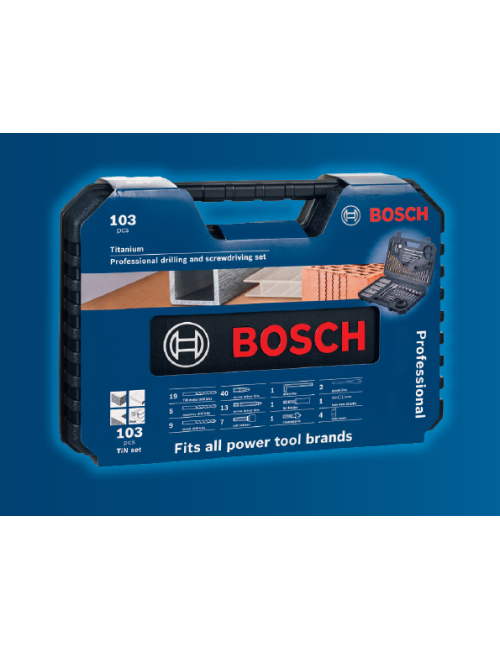 BOSCH ZESTAW MIESZANY 103szt.TIN BL