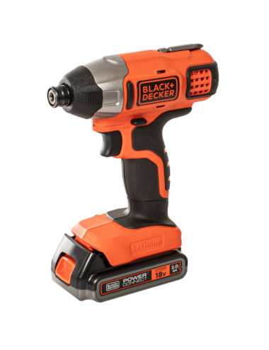 BLACK + DECKER ZAKRĘTARKA UDAROWA 18V BDCIM18D1A 115Nm 1x2,0Ah