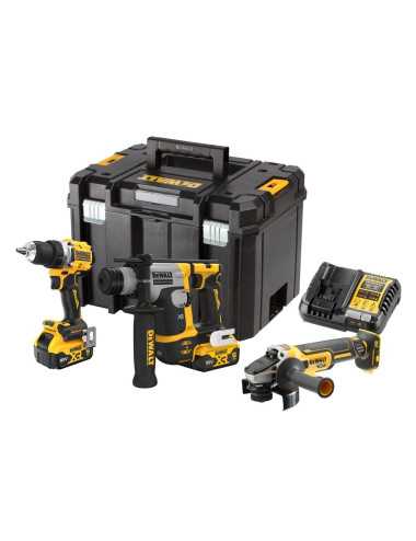 DEWALT ZESTAW COMBO 18V DCK355P2T (DCD800 + DCH172 + DCG405) 2x5,0Ah