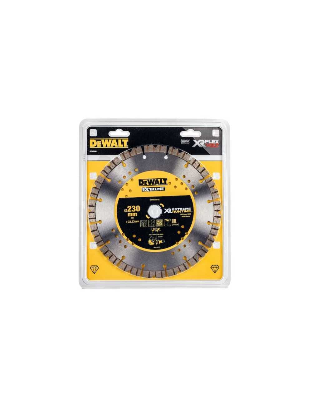 DEWALT TARCZA DIAMENTOWA SEGMENTOWA  230x22,2mm DO DCS690
