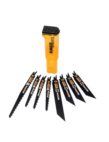 Zestaw brzeszczotów XR EXTREME RUNTIME do pilarek szablastych 8 szt DT99551-QZ